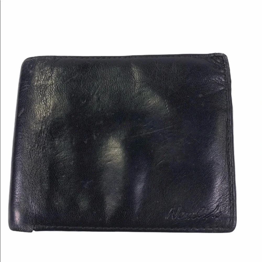 NEWHIDE Bifold Zipper Snap Leather Wallet